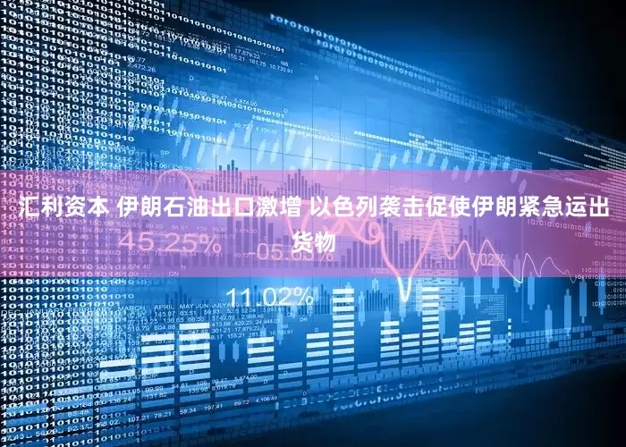 汇利资本 伊朗石油出口激增 以色列袭击促使伊朗紧急运出货物
