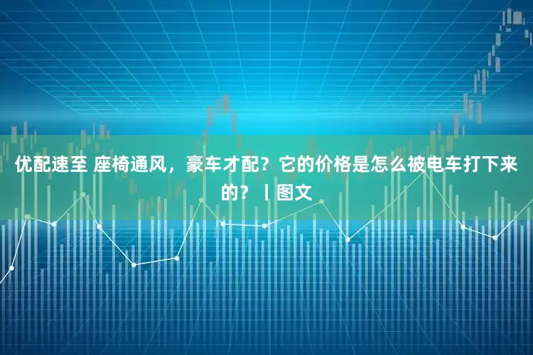 优配速至 座椅通风，豪车才配？它的价格是怎么被电车打下来的？丨图文