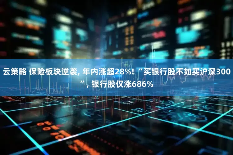 云策略 保险板块逆袭, 年内涨超28%! “买银行股不如买沪深300”, 银行股仅涨686%